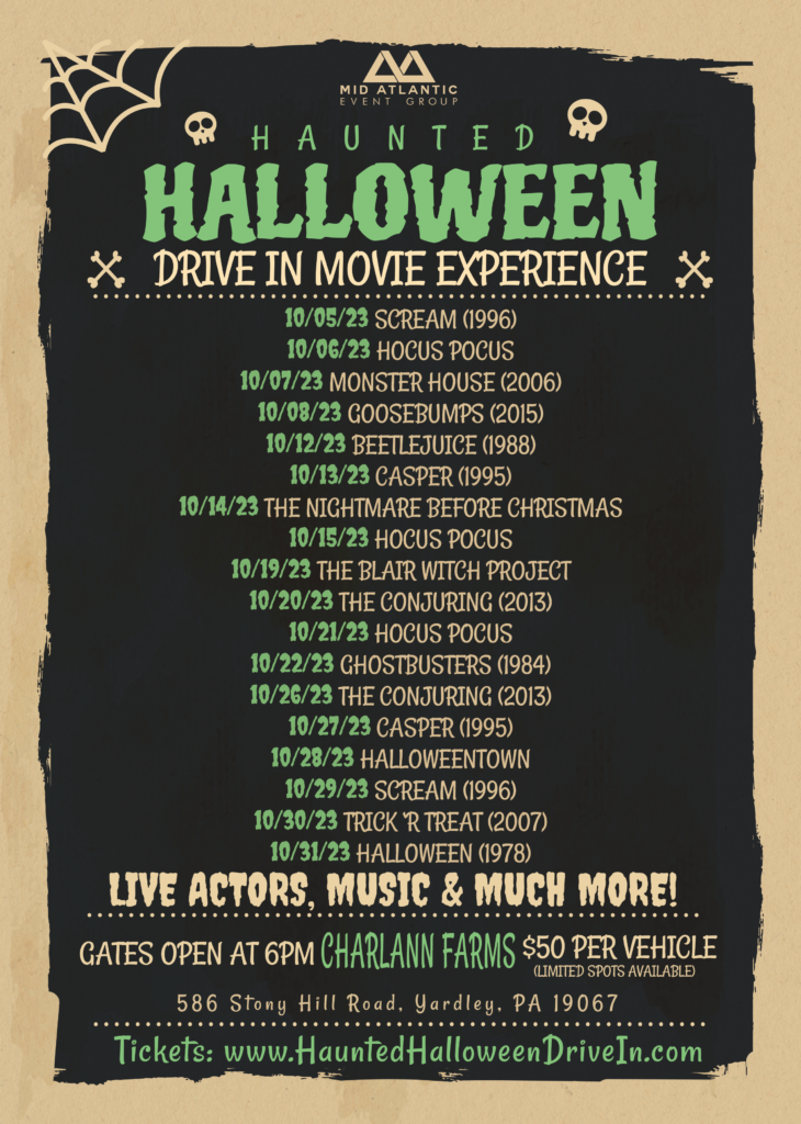 Buy Tickets Haunted Halloween Drive In Movie